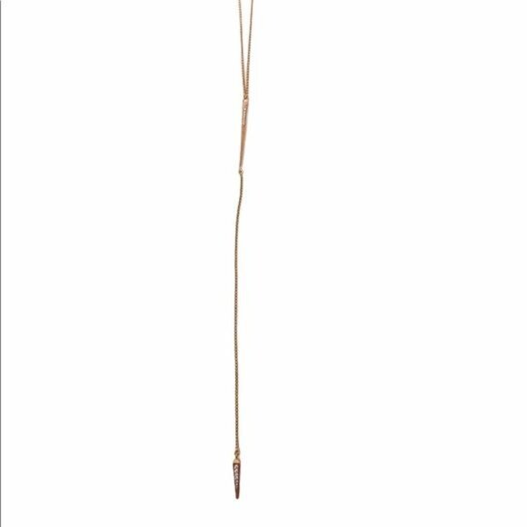 Kendra Scott Vivian Necklace In Rose Gold NWOT - Picture 4 of 7